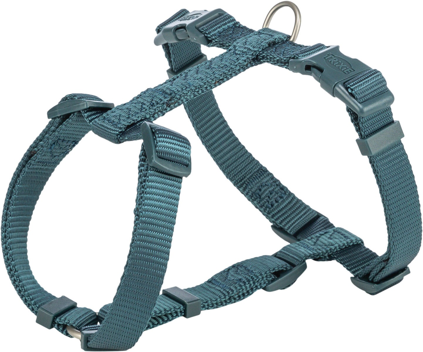 Шлея Trixie Premium H-harness / 203432 (M-L, петроль)