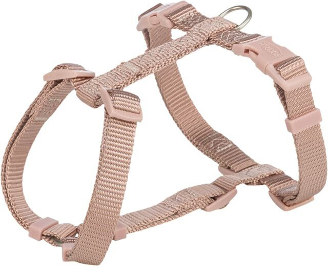 Шлея Trixie Premium H-harness / 203235 (XS-S, пудровый)