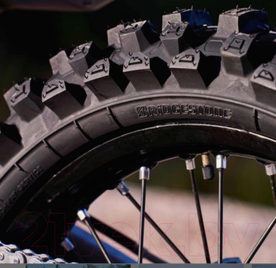 Мотошина задняя Bridgestone Battlecross X31 110/100R18 64M TT NHS