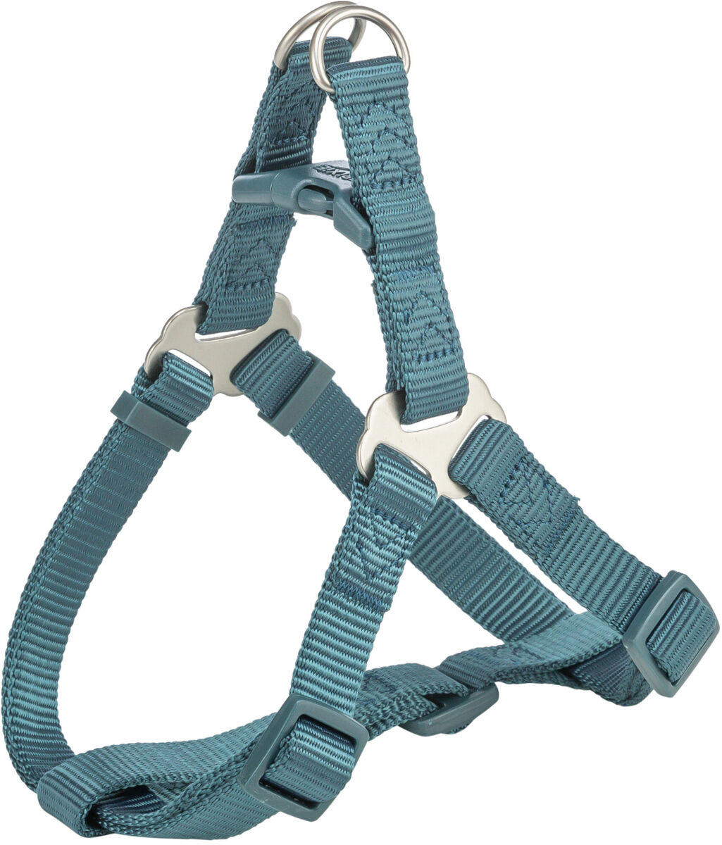 Шлея Trixie Premium One Touch harness 204432 (S, петроль)