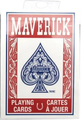 

Игральные карты, Maverick Standard Index Red / 1000703-r