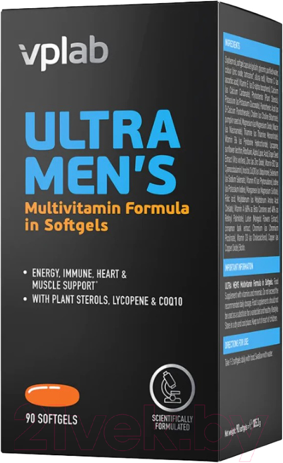 Мультивитаминный комплекс Vplab Ultra Men's Multivitamin Formula in Softgels