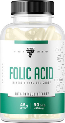 Витамин Trec Nutrition Folic Acid (90 капсул) - 
