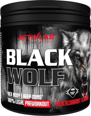 Предтренировочный комплекс Activlab Black Wolf (300гр, мультифрукт)