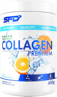 Пищевая добавка SFD Collagen Premium (400гр, апельсин) - 