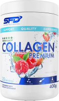 Пищевая добавка SFD Collagen Premium (400гр, малина-клубника) - 