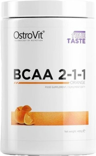 Аминокислоты BCAA OstroVit 2-1-1 (400гр, апельсин)