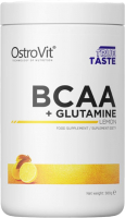 Аминокислоты BCAA OstroVit Glutamine (500гр, лимон) - 