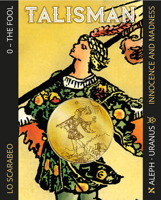 Монета сувенирная Lo Scarabeo Tarot Talisman - 0. The Fool / TTC00 - 