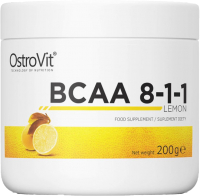 Аминокислоты BCAA OstroVit 8-1-1 (200гр, лимон) - 