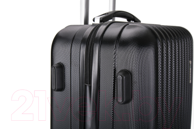 Изображение товара Чемодан на колесах L'case Krabi BCP-1202 (M, черный)