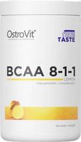 Аминокислоты BCAA OstroVit 8-1-1 (400гр, лимон) - 