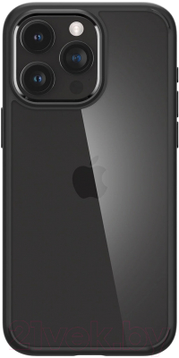 Чехол-накладка Spigen Ultra Hybrid для iPhone 15 Pro Max / ACS06570 (черный)