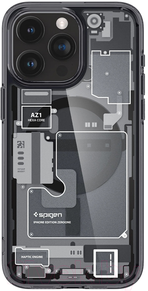 Чехол-накладка Spigen Ultra Hybrid MagFit для iPhone 15 Pro Max / ACS06582