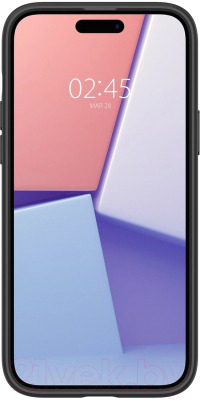Чехол-накладка Spigen Ultra Hybrid для iPhone 15 / ACS06799 (черный матовый)