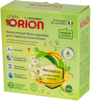 Стиральный порошок Orion Home Фито Для детского белья Липа и ромашка (1.8кг) - 