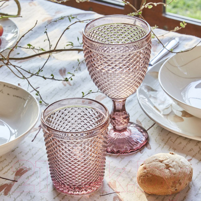 Изображение товара Набор стаканов Tognana Glass Diamante / N3585T65894 (3шт, цикламен)