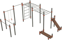 Спортивный комплекс уличный Dinamika ZSO-001958 - 