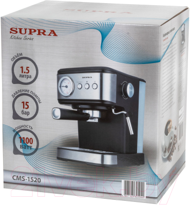 Кофеварка эспрессо Supra CMS-1520