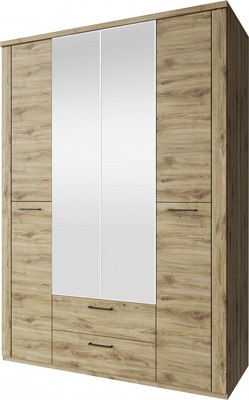 Шкаф Anrex Doorset 4DG2S Z (дуб наварра) - 