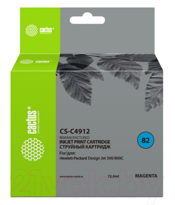 Изображение товара Картридж Cactus CS-C4912
