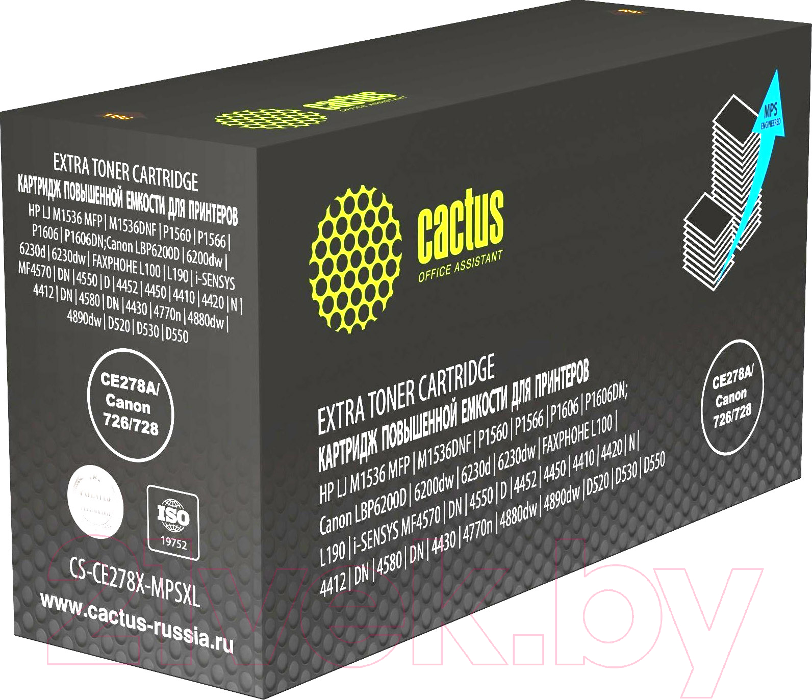 Тонер-картридж Cactus CS-CE278X-MPSXL