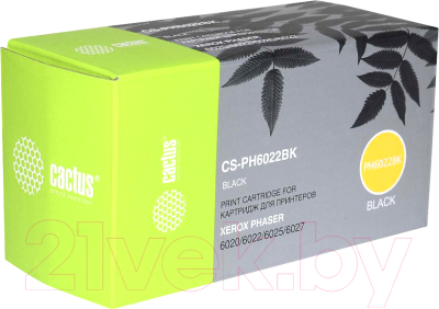 Картридж Cactus CS-PH6022BK