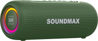 Портативная колонка SoundMax SM-PS5026B (зеленый) - 