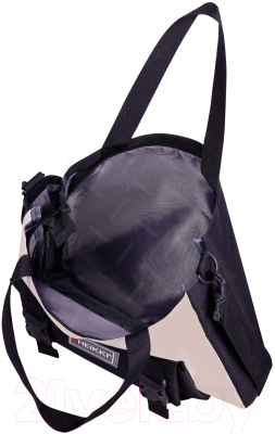 Изображение товара Школьный рюкзак Heikki Combo + сумка-шоппер/косметичка/пенал / 272564 (черный/белый)