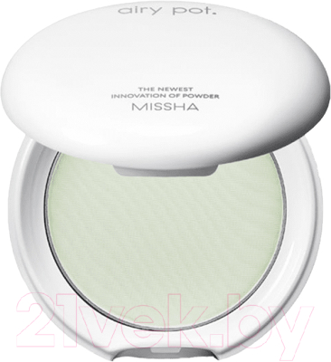 Пудра компактная Missha Airy Pot Pressed Powder Mint (5г)