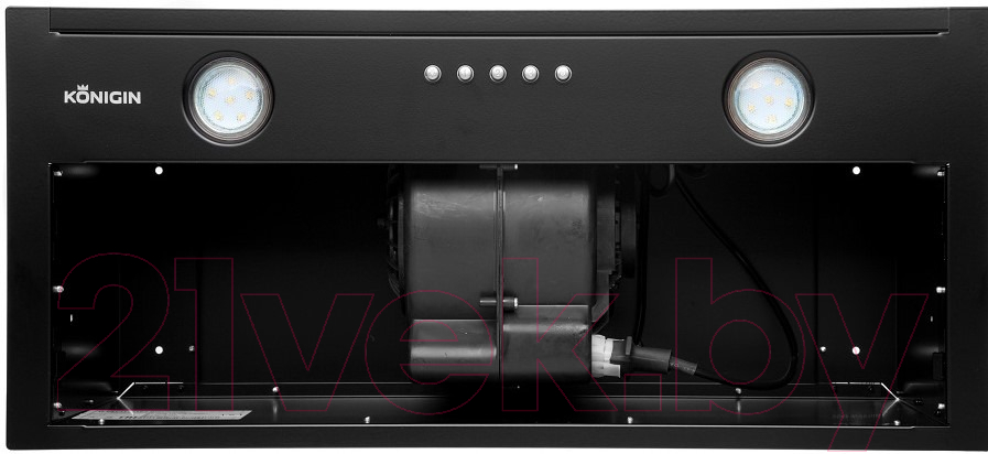 Вытяжка скрытая Konigin Flatbox Full 50 (черный) — фото 6