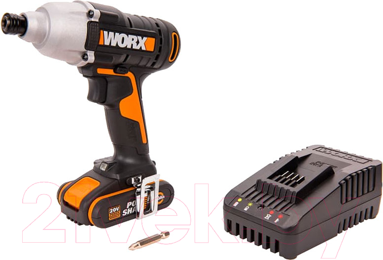 Аккумуляторный шуруповерт Worx WX291