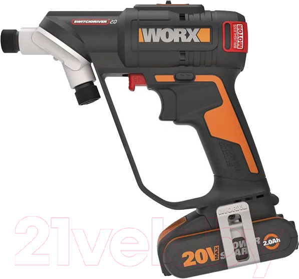 Аккумуляторный шуруповерт Worx Switchdriver WX177