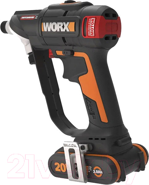 Аккумуляторный шуруповерт Worx Switchdriver WX177