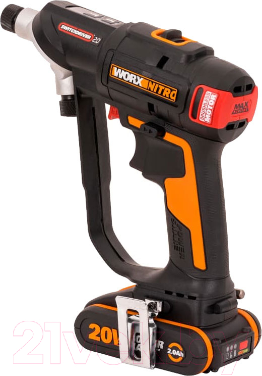 Аккумуляторный шуруповерт Worx Switchdriver WX177