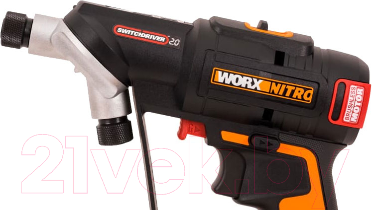 Аккумуляторный шуруповерт Worx Switchdriver WX177