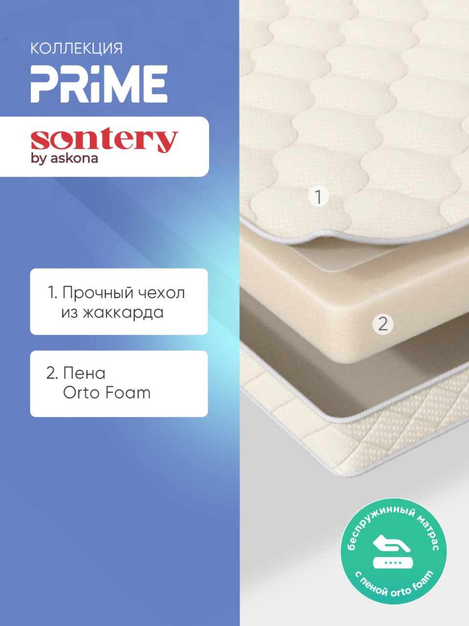 Матрас Askona Prime Roll 160x200 — фото 4