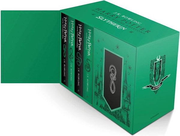 Набор книг Bloomsbury Harry Potter. Slytherin House Editions твердая обложка