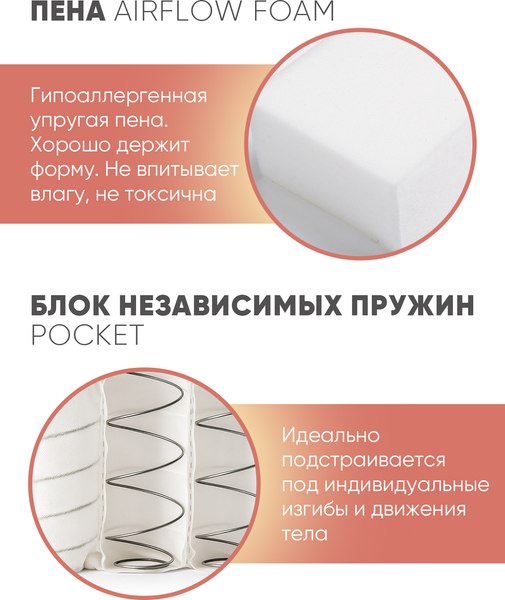 Матрас Askona Scandi Falun 160x200