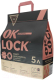 Наполнитель для туалета Ok-Lock Персик комкующийся (2.15кг/5л) - 