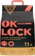 Наполнитель для туалета Ok-Lock Персик комкующийся (4.76кг/11л) - 