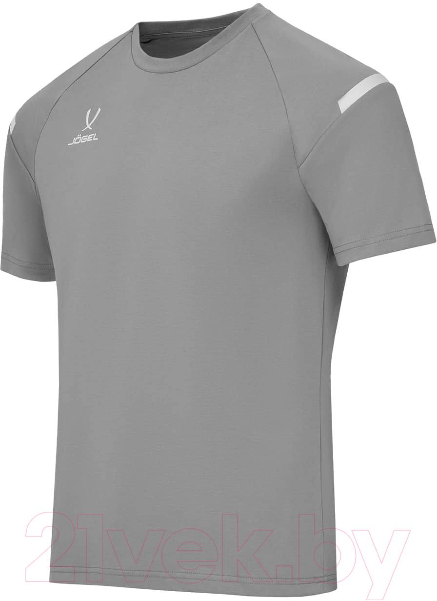 Футболка игровая футбольная Jogel Camp 2 CVC Training Tee (YS, серый)
