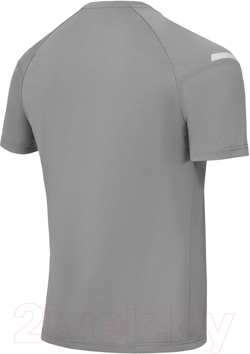 Футболка игровая футбольная Jogel Camp 2 CVC Training Tee (YS, серый) — фото 3
