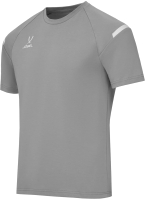 Футболка игровая футбольная Jogel Camp 2 CVC Training Tee (S, серый) - 