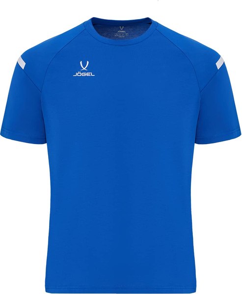 Футболка игровая футбольная Jogel Camp 2 CVC Training Tee (YXL, синий)