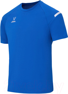 Футболка игровая футбольная Jogel Camp 2 CVC Training Tee (XS, синий)