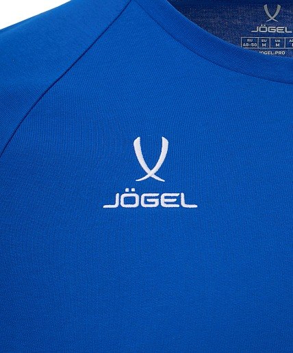 Футболка игровая футбольная Jogel Camp 2 CVC Training Tee (XXL, синий)
