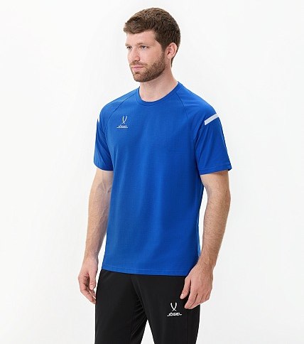 Футболка игровая футбольная Jogel Camp 2 CVC Training Tee (XXL, синий)