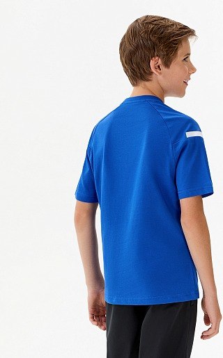 Футболка игровая футбольная Jogel Camp 2 CVC Training Tee (XXL, синий)