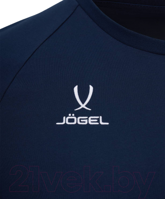 Футболка игровая футбольная Jogel Camp 2 CVC Training Tee (YS, темно-синий)